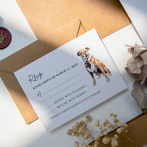 Hand Painted Bespoke Wedding Invitation Suites with Venue Illustration 85
