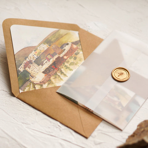 Funky Wedding Invitation |Venue Wedding Invitation| Sweet Dates Prints