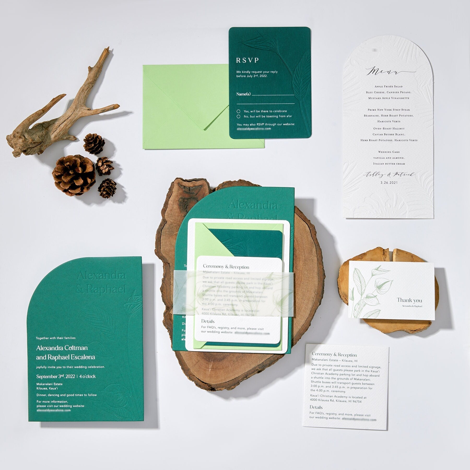 Nature Wedding Invites Lily Wedding Invitation Sweet Dates Prints