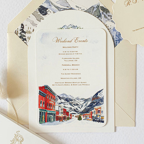 Mountain Village Colorado Elegance Wedding Suite 101