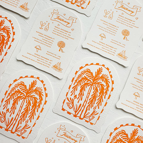Cancun Mexican Custom Invitation 79
