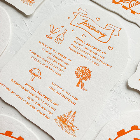 Cancun Mexican Custom Invitation 79