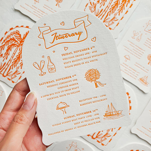 Cancun Mexican Custom Invitation 79