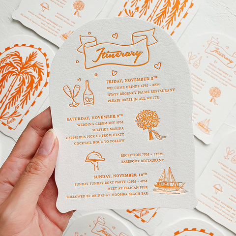 Cancun Mexican Custom Invitation 79
