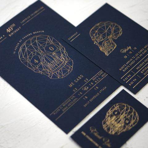 Cancun Mexican Custom Invitation 79