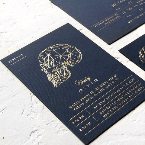 Cancun Mexican Custom Invitation 79