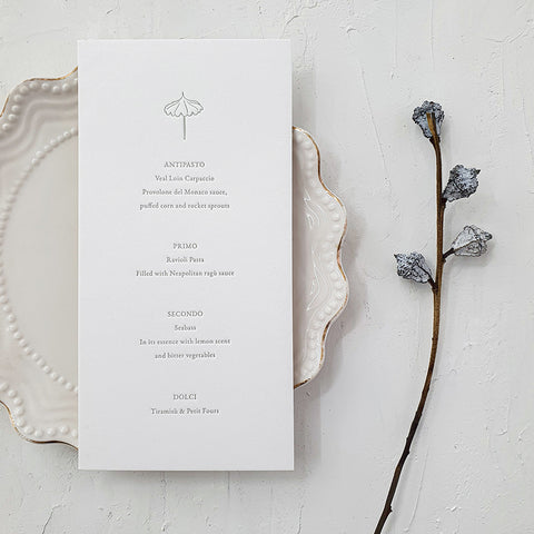 Hand-Painted Amalfi Romantic Wedding Invitation 106