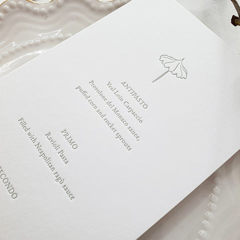 Hand-Painted Amalfi Romantic Wedding Invitation 106