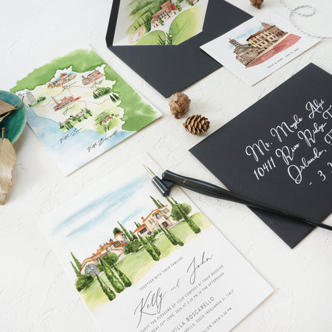 Personalized Wedding Invite | Wedding Invitation | Sweet Dates Prints