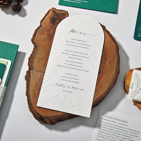 Nature Wedding Invites | Lily Wedding Invitation | Sweet Dates Prints