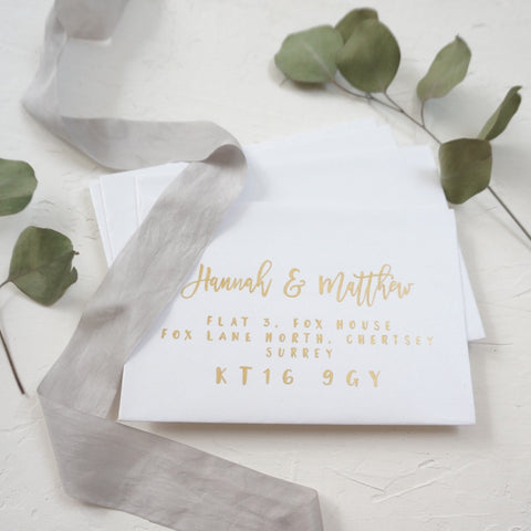 Handwriting Wedding Invitation | Party Invitations| Sweet Dates Prints